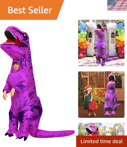 Inflatable dinosaur costume - inflatable,