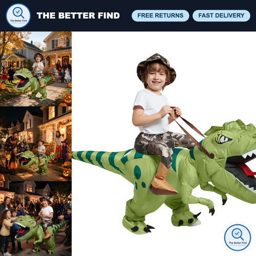Inflatable rex dinosaur - t-rex,