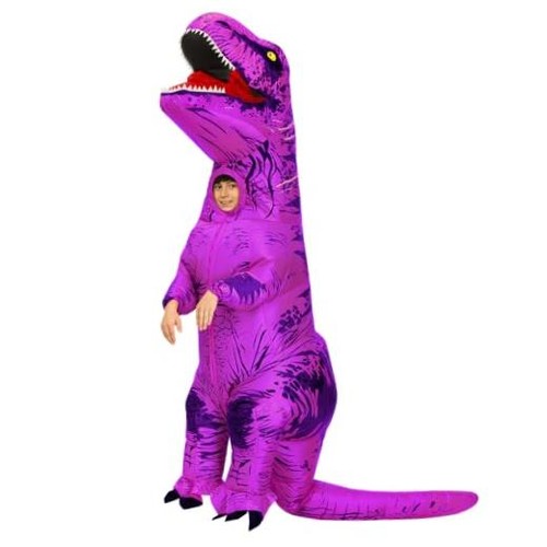 Inflatable dinosaur costume - inflatable,