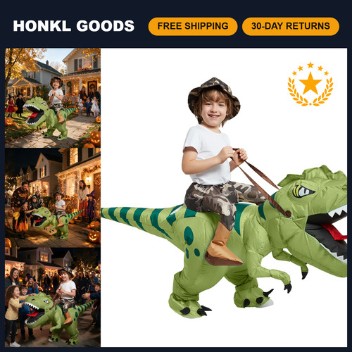 Kids inflatable dinosaur - kids,