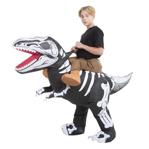 Inflatable skeleton dinosaur - skeleton,