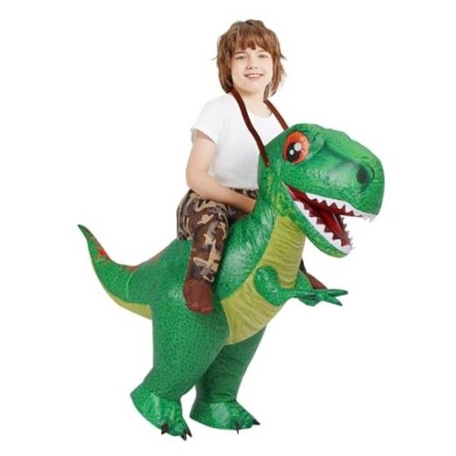 Inflatable dinosaur costume - dinosaur,