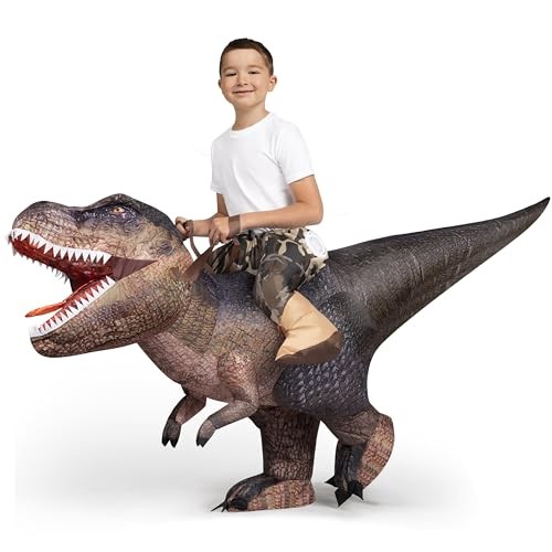 Inflatable dinosaur costume - inflatable,