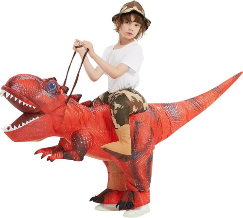 Inflatable dinosaur costume - dinosaur,