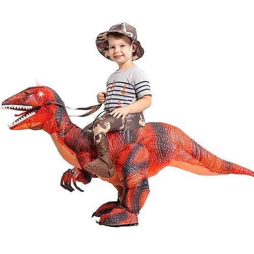 Inflatable dinosaur costume - dinosaur,