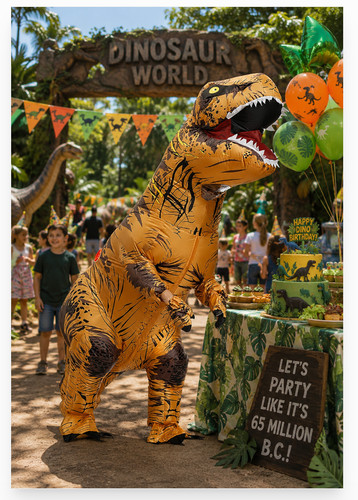 Inflatable funny dinosaur - inflatable,