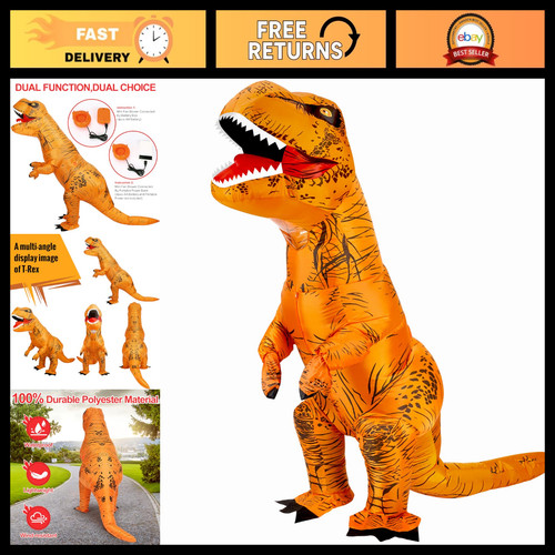 Inflatable dinosaur costume - dinosaur,