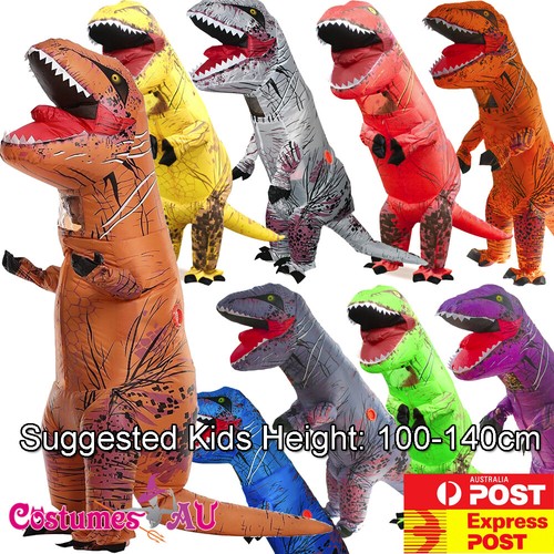 Child inflatable trex dinosaur - child,