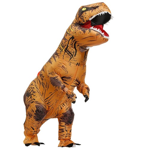 Funny inflatable dinosaur - funny,