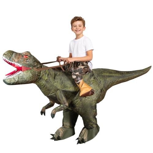 Inflatable dinosaur costume - dinosaur,