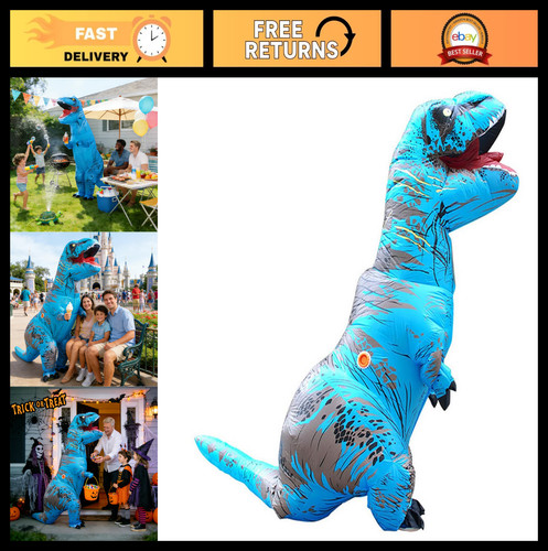Inflatable dinosaur costume - dinosaur,