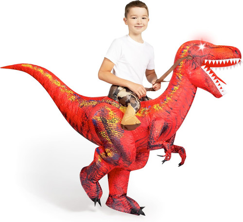Inflatable dinosaur costume - inflatable,