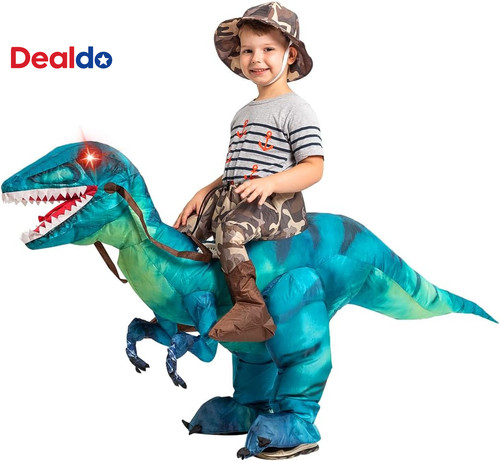 Inflatable dinosaur costume - inflatable,