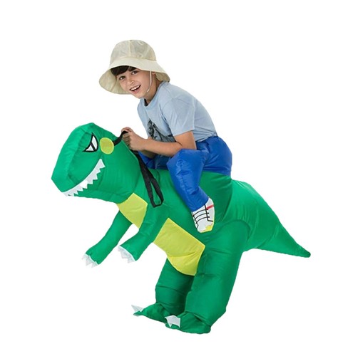 Inflatable dinosaur costume - dinosaur,