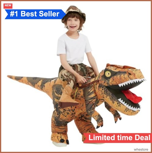 Inflatable dinosaur costume - dinosaur,