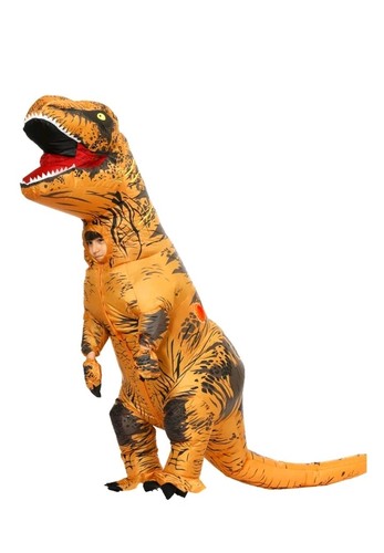 Inflatable dinosaur costume - inflatable,