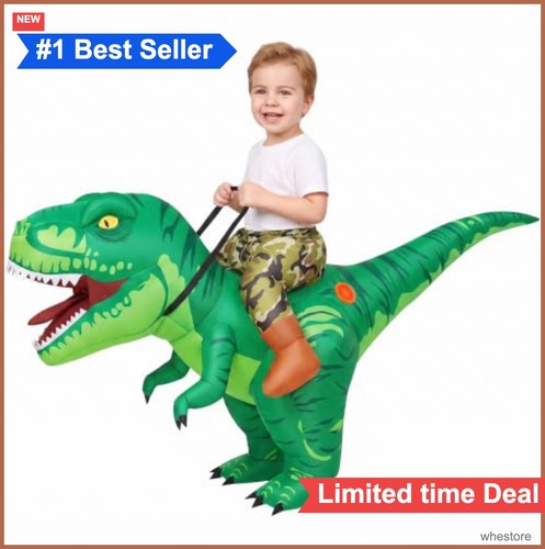 Inflatable dinosaur costume - inflatable,