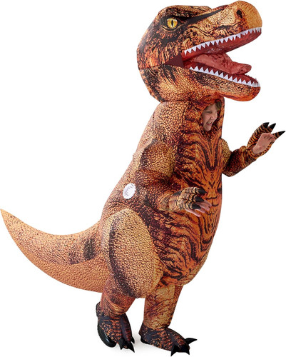 Inflatable dinosaur costume - inflatable,