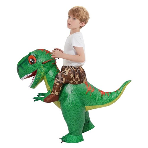 Inflatable ride dinosaur - inflatable, ride-on