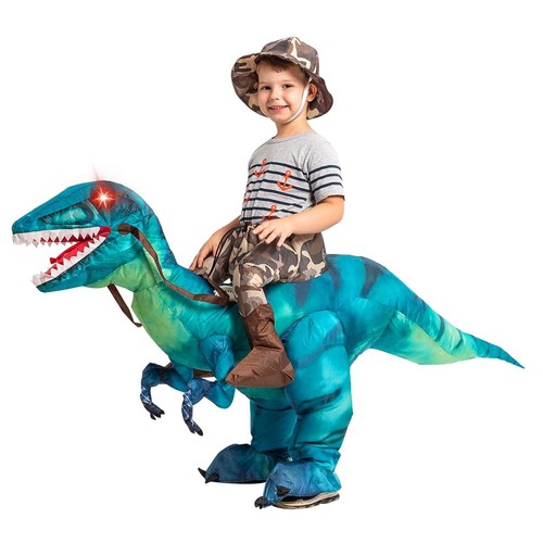 Inflatable dinosaur costume - inflatable,