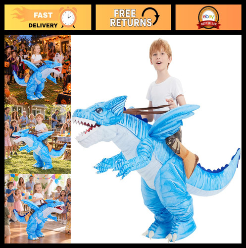 Inflatable dinosaur costume - inflatable,