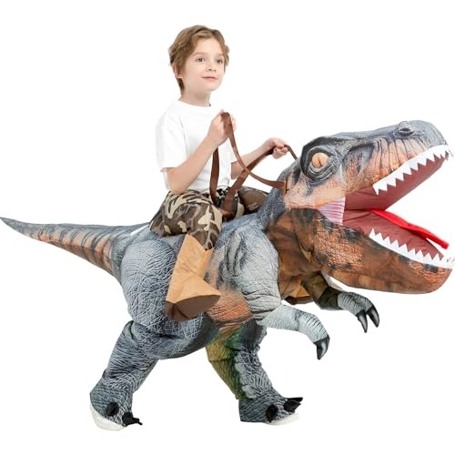 Inflatable dinosaur costume - dinosaur,