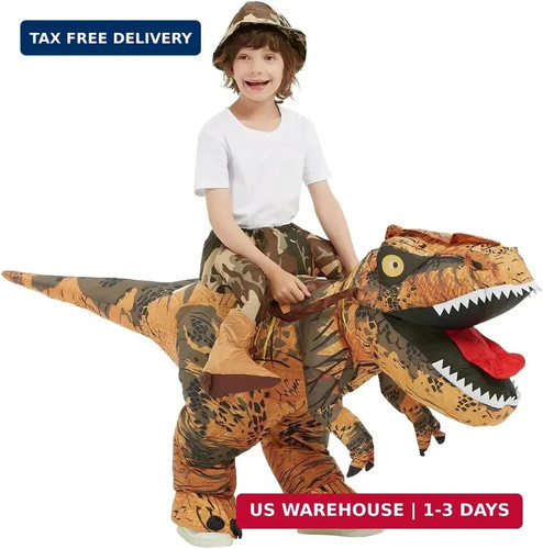 Inflatable dinosaur costume - inflatable,