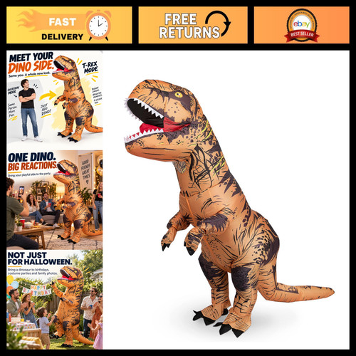 Inflatable rex dinosaur - inflatable, t-rex