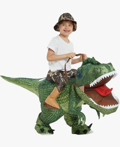 Inflatable dinosaur costume - inflatable,