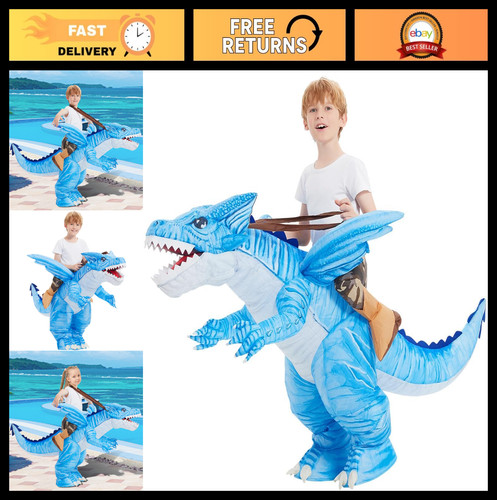 Inflatable dinosaur costume - dinosaur,