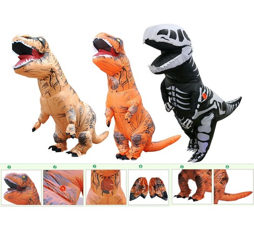 Inflatable dinosaur dino adult - inflatable,