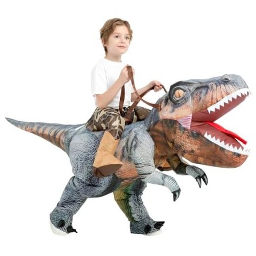 Inflatable dinosaur costume - dinosaur,