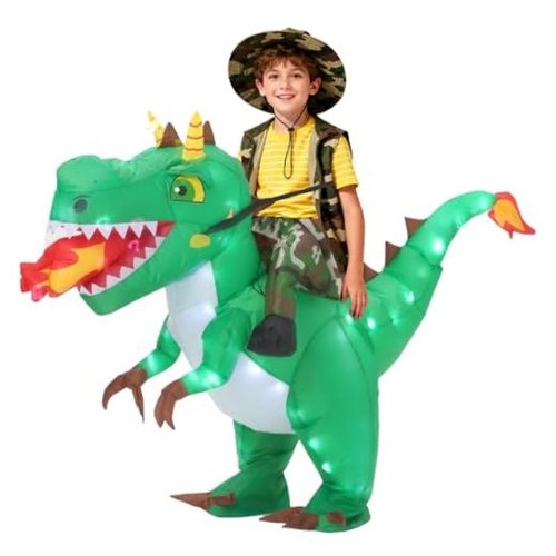 Inflatable dinosaur costume - inflatable,
