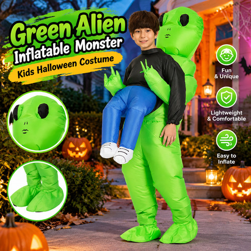Inflatable alien costume kids - inflatable,