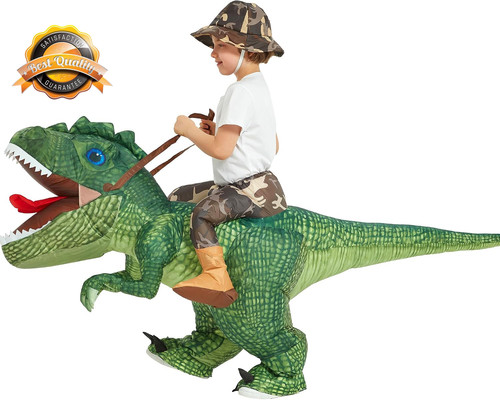 Inflatable dinosaur costume - inflatable,
