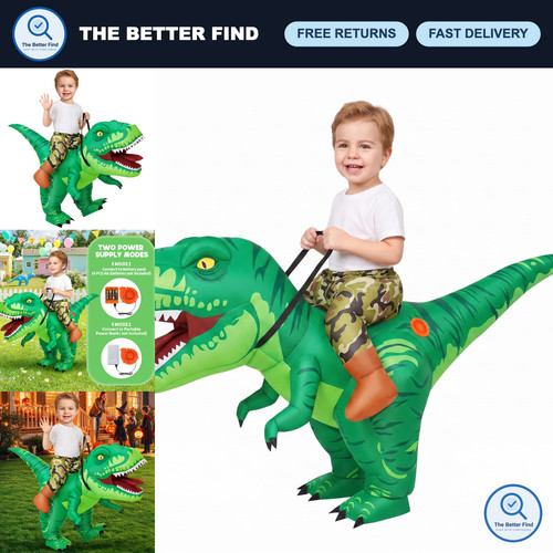 Inflatable rex dinosaur - inflatable, t-rex