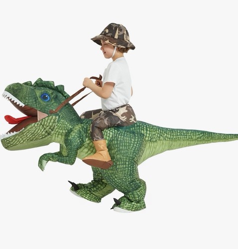 Blow dinosaur costume - dinosaur,