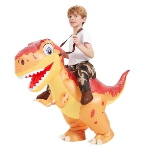 Inflatable dinosaur costume - inflatable,
