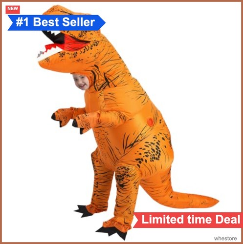 Inflatable dinosaur costume - inflatable,