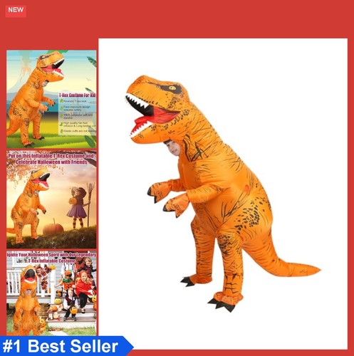 Inflatable rex costume kids - t-rex,