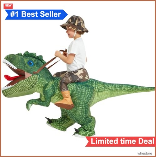 Inflatable dinosaur costume - inflatable,