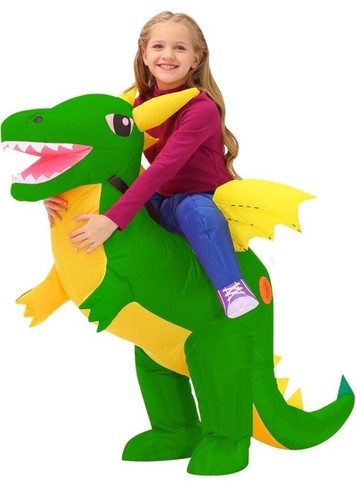 Kids inflatable dinosaur - kids,