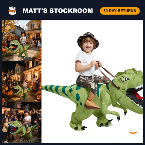 Inflatable rex dinosaur - t-rex,