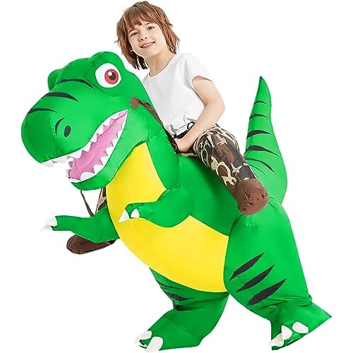 Inflatable dinosaur costume - inflatable,