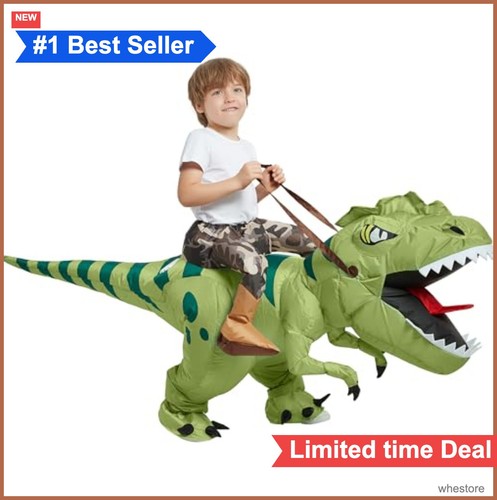 Inflatable dinosaur costume - inflatable,