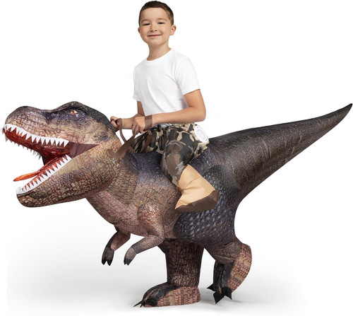 Inflatable dinosaur costume - inflatable,