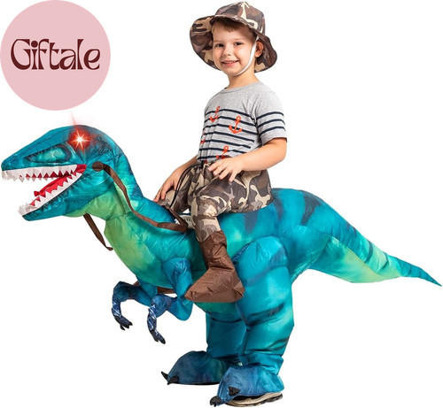 Inflatable dinosaur costume - inflatable,