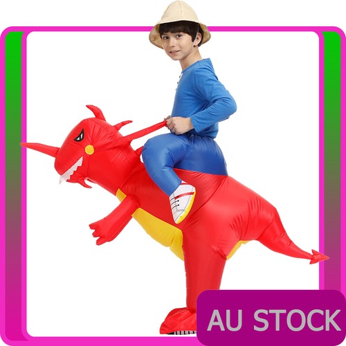 Child dinosaur red rider - red,