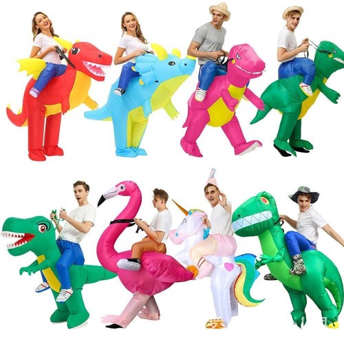 Adult kids inflatable dinosaur - inflatable,