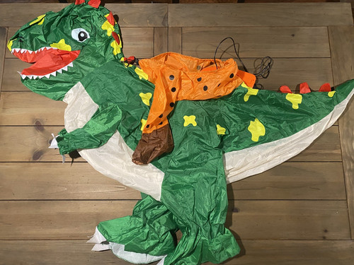 Inflatable ride dinosaur - ride-on,
